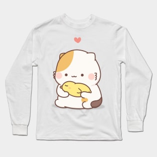 Muffin cat and duckie Long Sleeve T-Shirt